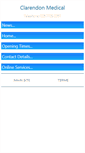 Mobile Screenshot of clarendonmedical.co.uk